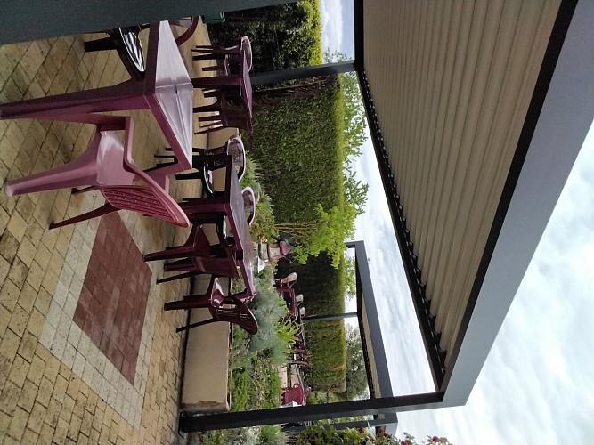 Auberge du Braconnier - Nouvelles terrasses Bio climatique