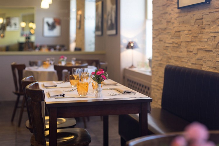 Intérieur restaurant La Table du Coq