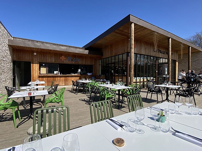 Terrasse du restaurant