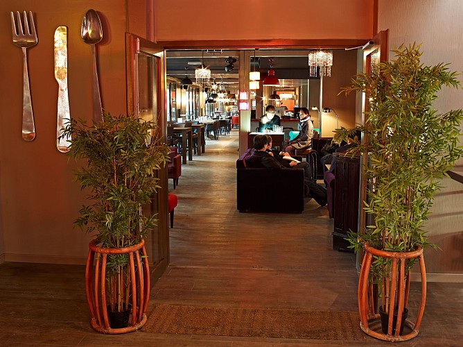 Entree du restaurant panoramique