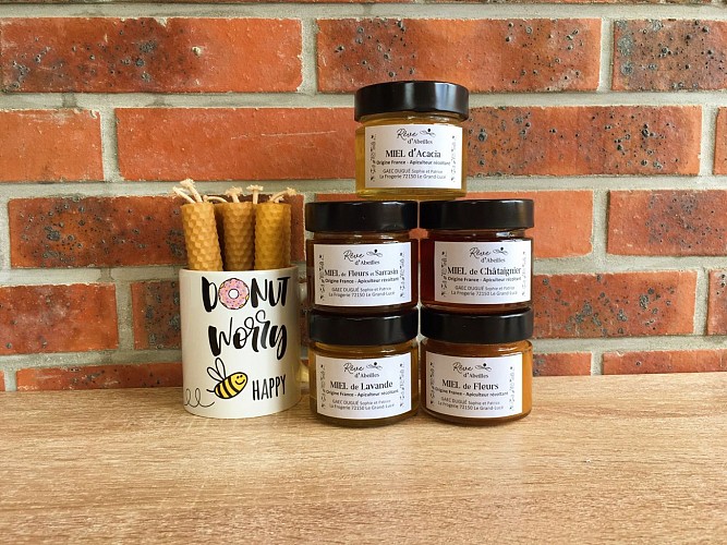 Pots 200G Fleurs, Acacia, Châtaignier, Lavande, Sarrasin.