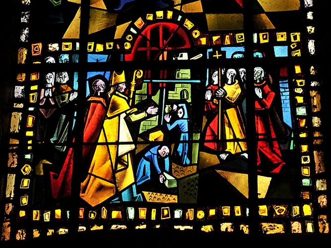 FMA72-Vitraux-Max-Ingrand-Eglise-du-Pré-Le-Mans