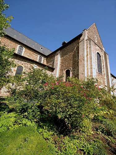 Jardin de l'église du Pré © Ville du Mans Gilles Moussé