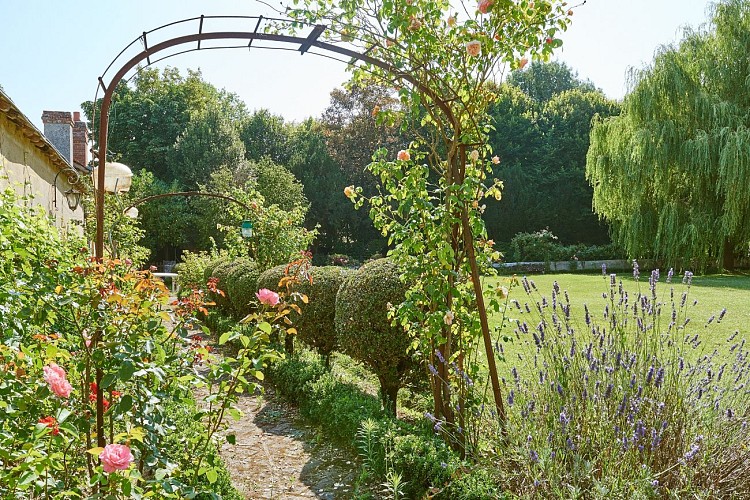 Le Prieuré_Dissay sous Courcillon_le jardin