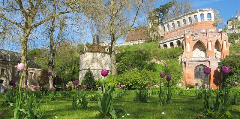 Jardin du chateau_Poncé sur Loir