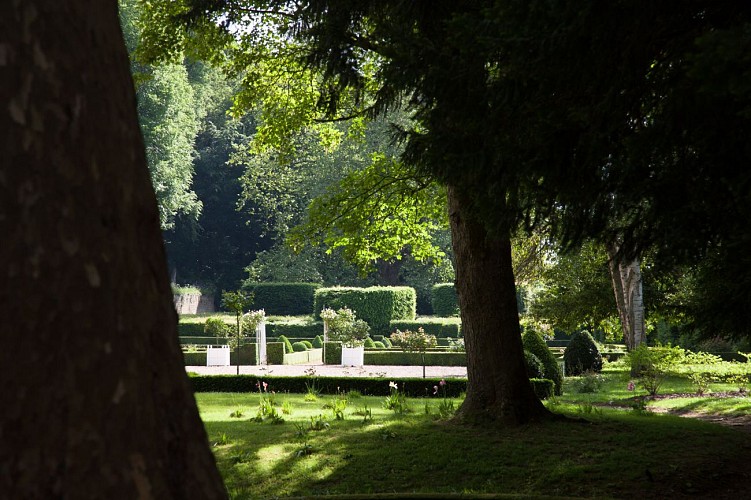 Jardin du chateau_Poncé sur Loir