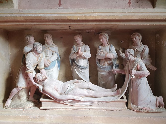 Retable - église de Saint-Julien-le-Pauvre