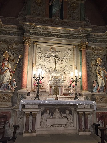 Retable de l'église de l'Assomption - Meurcé
