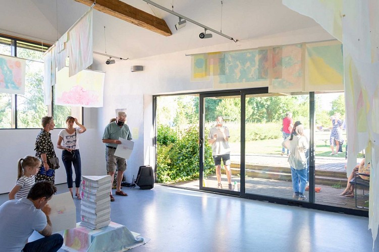 Centre d'art MoulinSart - Intérieur