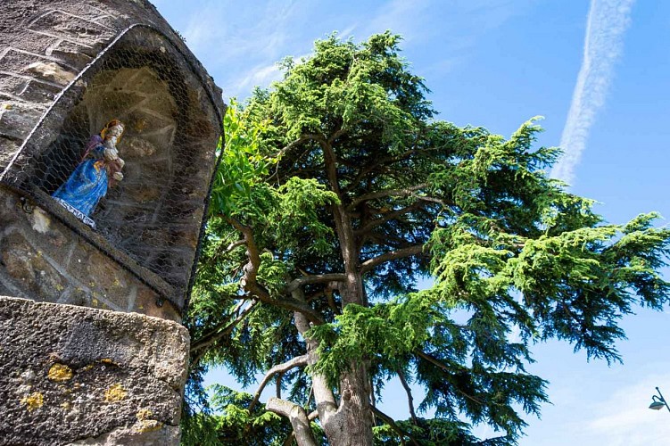 Statue de la Vierge -Poillé-sur-Vègre