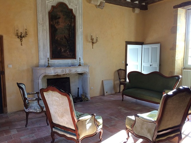 Intérieur du Manoir de Beaumont