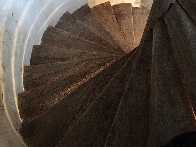 Escalier Manoir de Beaumont