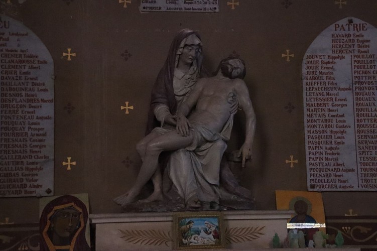 Piéta classée du XVIIe siècle