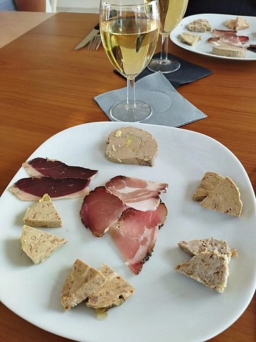 Assiette de dégustation La Bélaudie 2