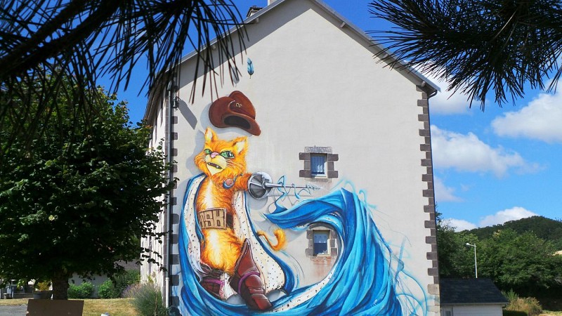 Cat Street Art