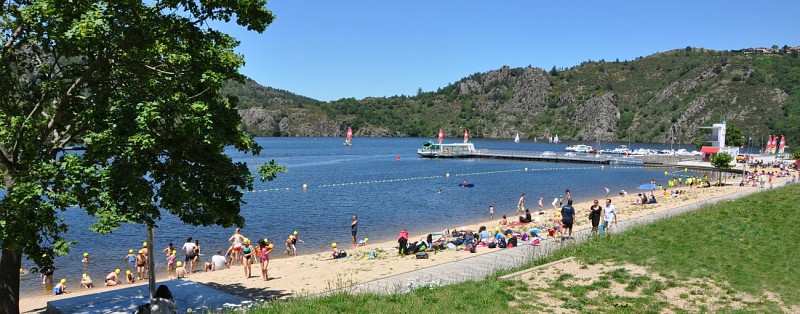 Plage de Saint-Victor-sur-Loire