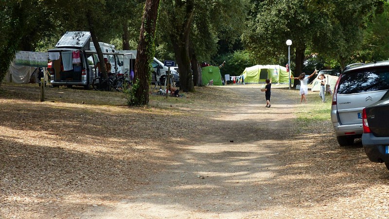 Emplacements au Camping Le Pied Girard