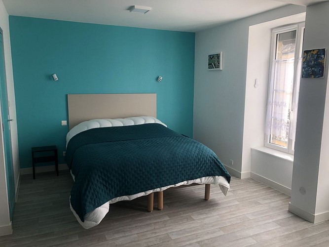 CHAMBRES D'HOTES LES PAPOULIS CHAMBRE TURQUOISE