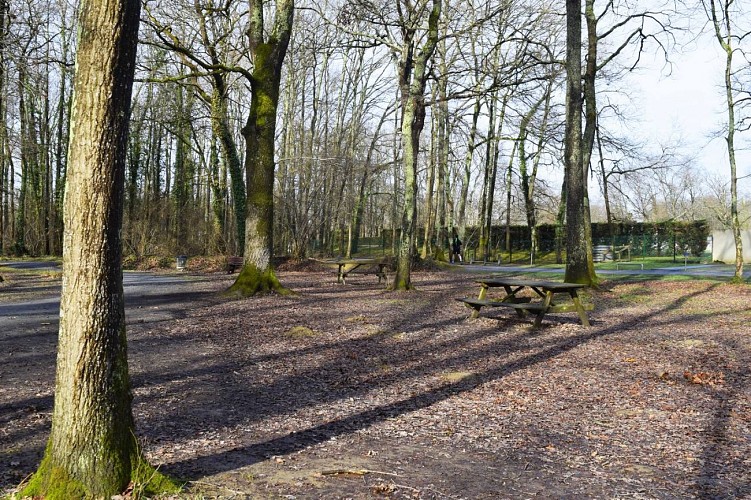 Aire de pique-nique - Lons - tables 3