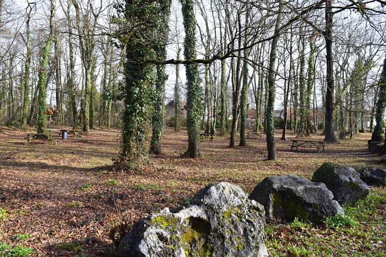 Aire de pique-nique - Lons - tables 1