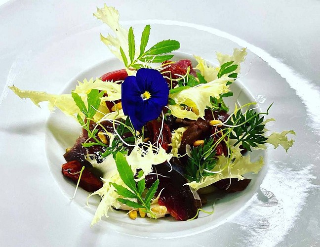 Cuisine gastronomique - au pied des marais Varaville