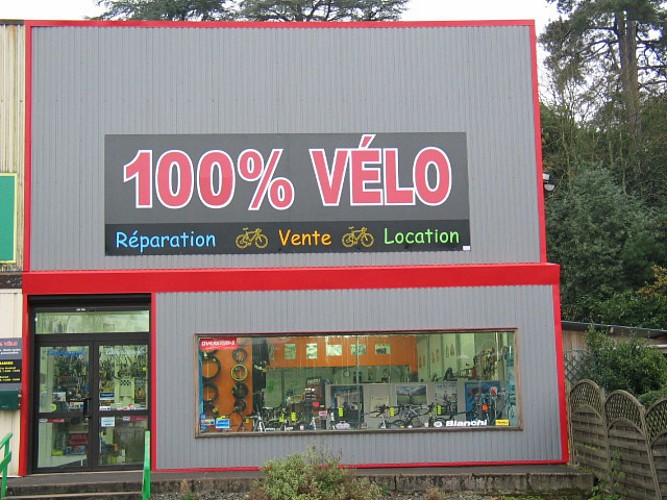 100% vélo - Réparation et vente de vélos