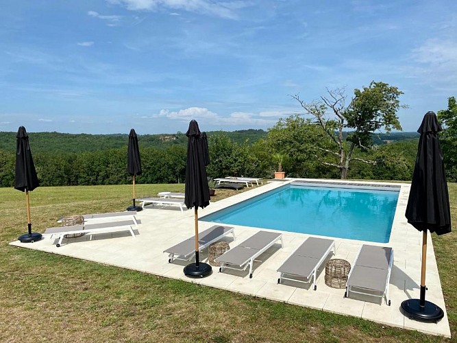Domaine de Cazal chambre hote perigord noir vallee dordogne piscine 8