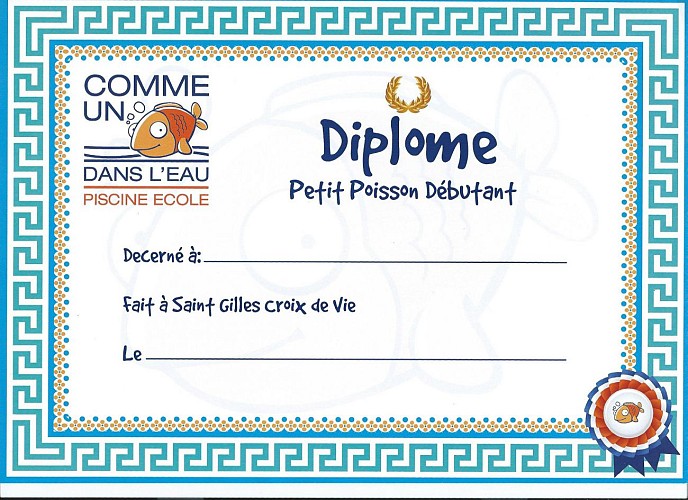 PISCINE ECOLE "COMME UN POISSON DANS L'EAU"