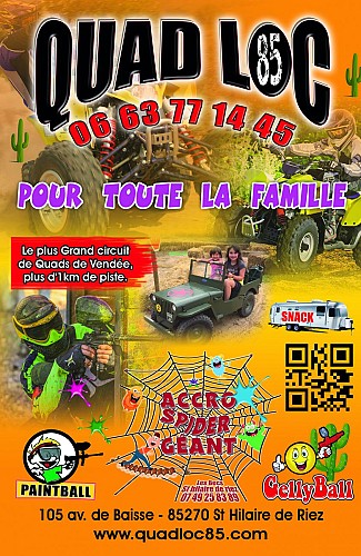 ACCRO SPIDER GÉANT - QUAD LOC 85