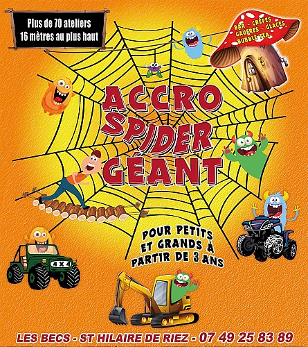 ACCRO SPIDER GÉANT - QUAD LOC 85
