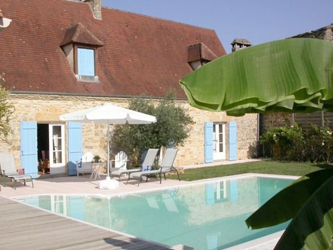 la grange d'amélie - grand gite  10 pers avec piscine chauffée -  proche sarlat