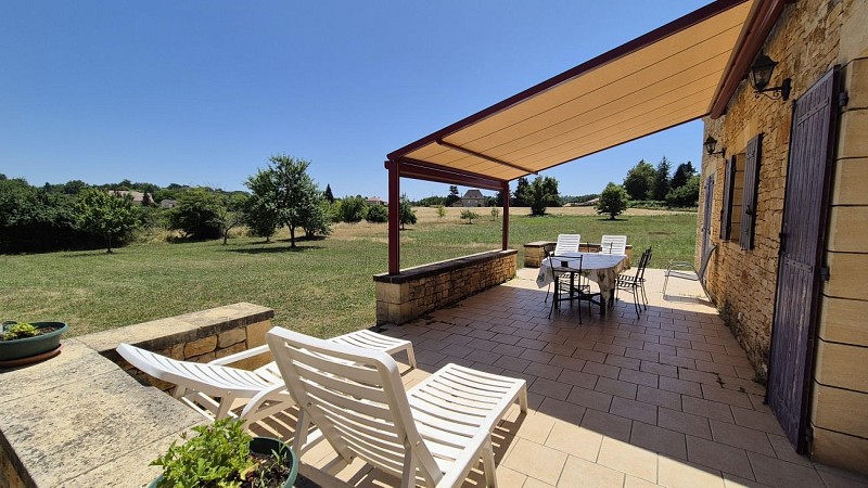 Bayaou avec piscine couverte à Sarlat
