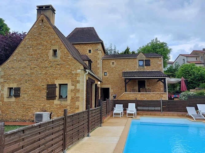 La Brande avec clim et piscine privée à Sarlat