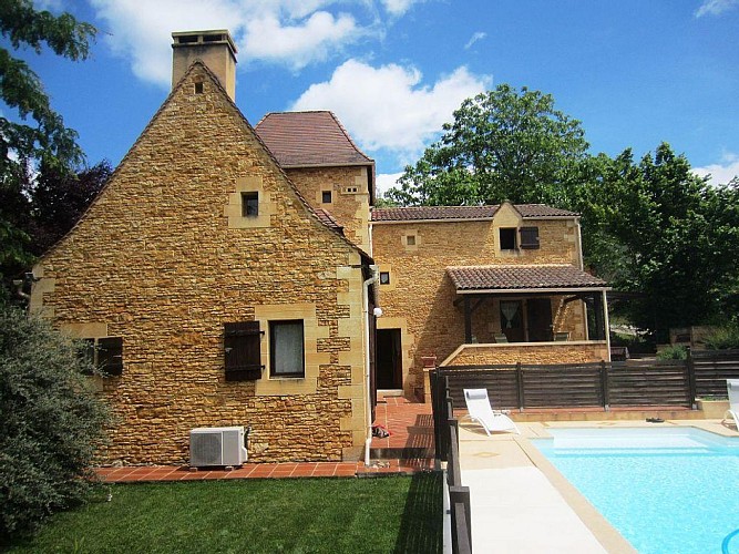 La Brande avec clim et piscine privée à Sarlat_1