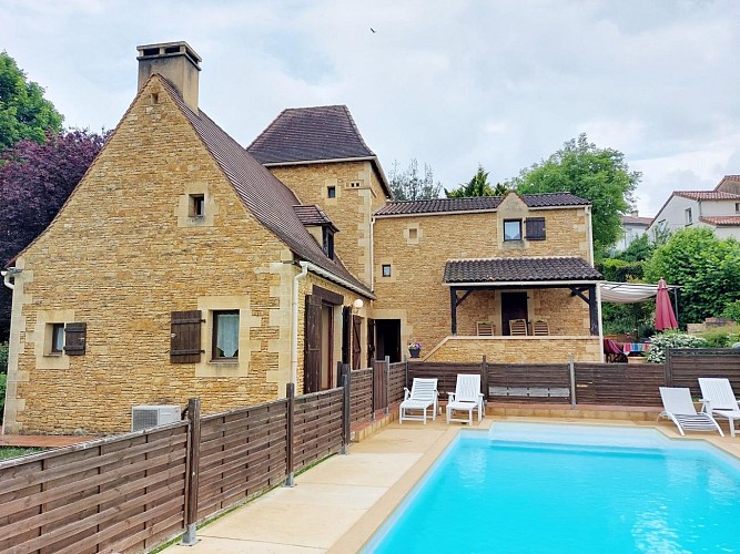 La Brande avec clim et piscine privée à Sarlat_4