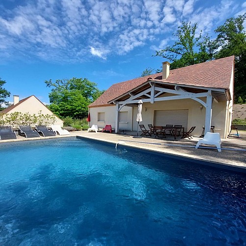 La Maison de Marius à Sarlat avec piscine chauffée