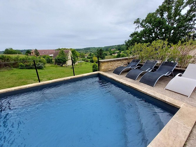La Maison de Marius à Sarlat avec piscine chauffée