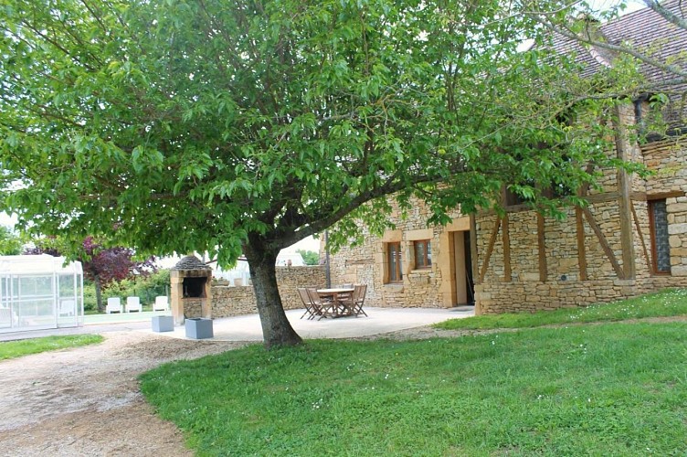 Le Double avec piscine couverte proche de Sarlat