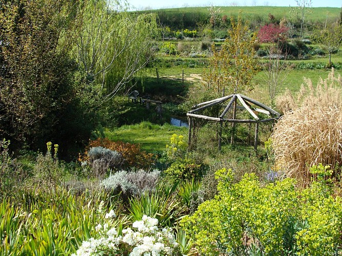 Jardin de Cantoperlic - le jardin des quatre saisons