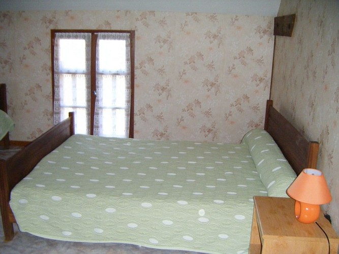 Gîte la saladie_chambre
