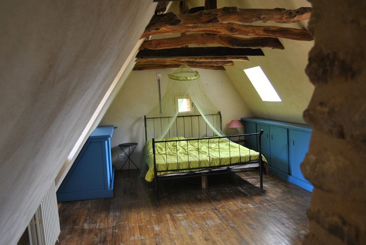 Gîte orchidée-chambre_camping la castillonderie