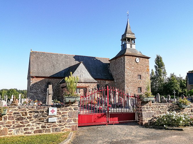 Eglise Saint-Guillaume Saint-Gonlay ©Office de Tourisme de Montfort Communauté