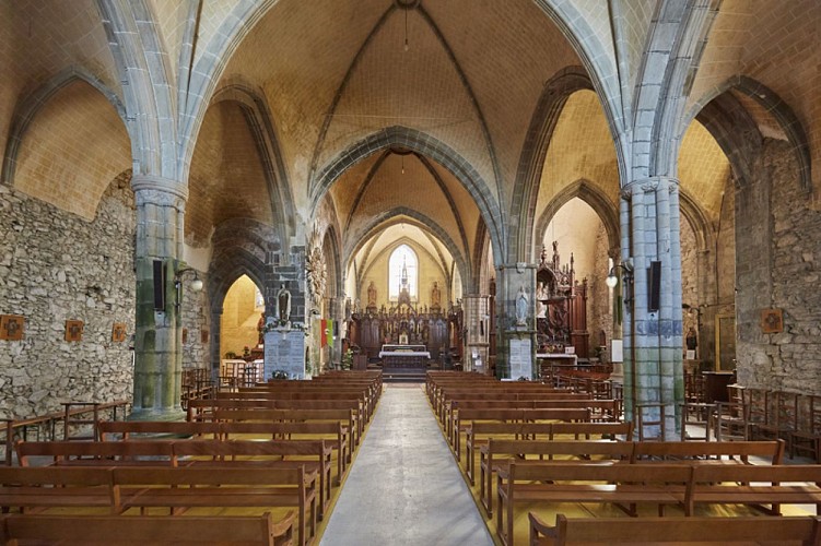 intérieur église - Saint-Suliac - ©ALamoureux