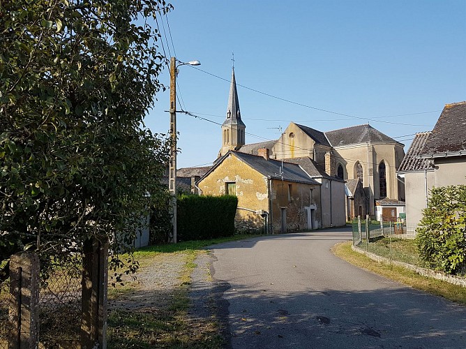 Le village du Coudray, commune de Plessé