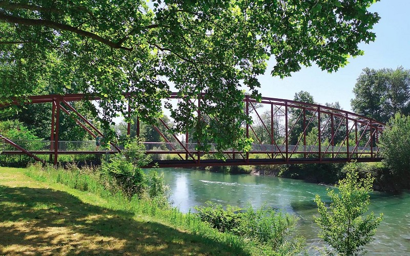 Aire de pique-nique - billère - passerelle