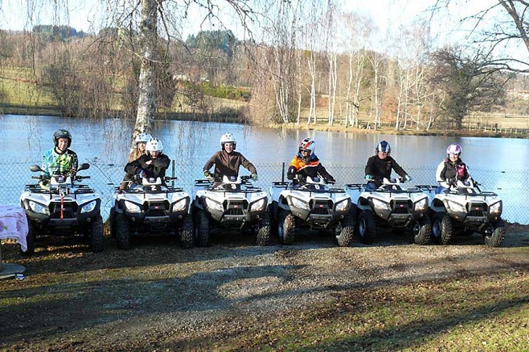 Quad et Moto en Limousin - Moniteur Christophe Meillat