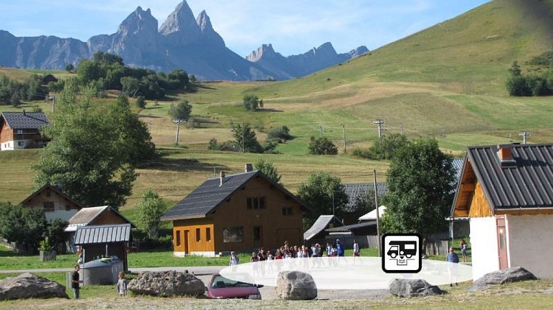 Motorhome parking area - Les Contamines