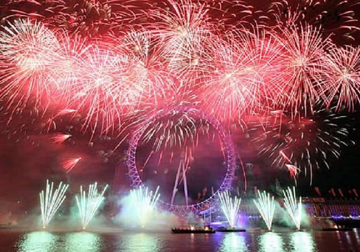 Nouvel an à Londres : Croisière et feu d’artifice sur la Tamise
