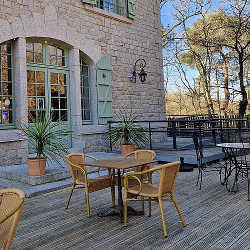 Restaurant La Maison du Gasseau - Saint-Léonard-des-Bois - terrasse