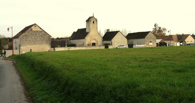 Village de Panon et l'église Saint Sulpice